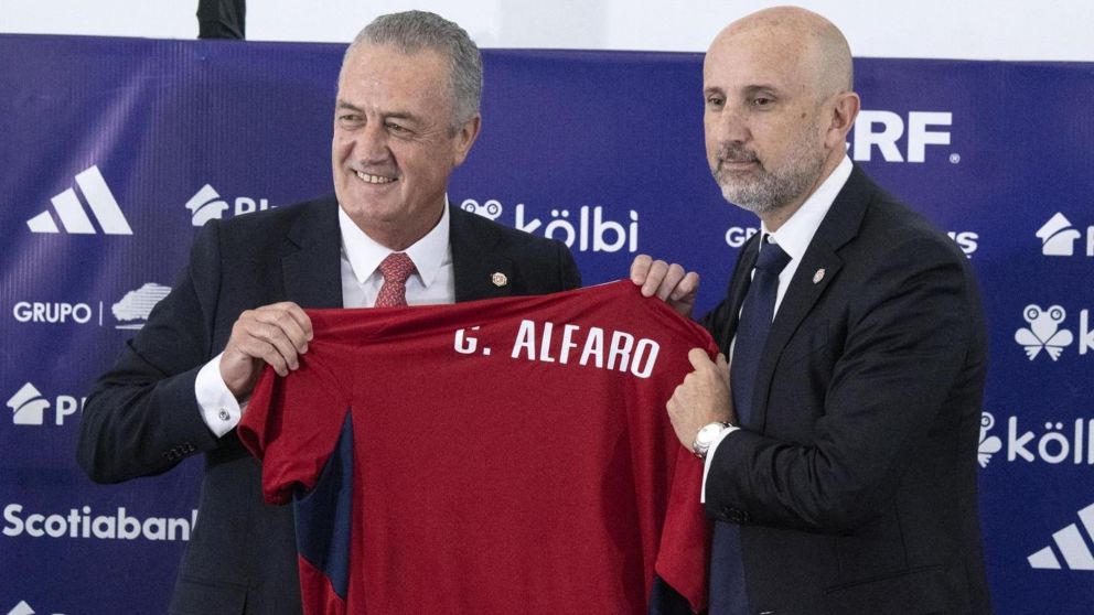 Alfaro fue presentado en Costa Rica: “Esta es una selección de puertas abiertas”