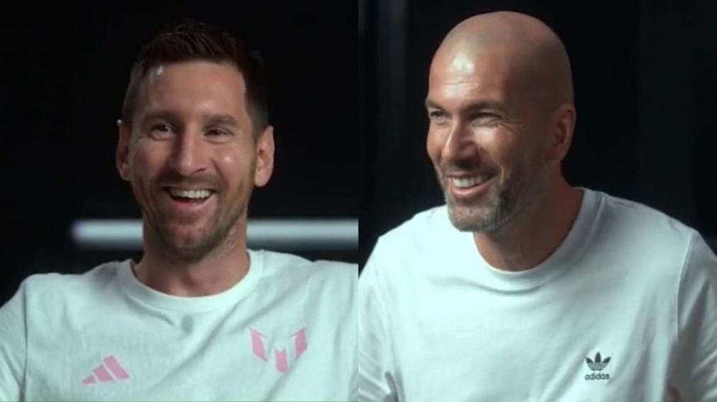 Messi habló de todo en una charla con Zidane: Maradona, Francescoli y más
