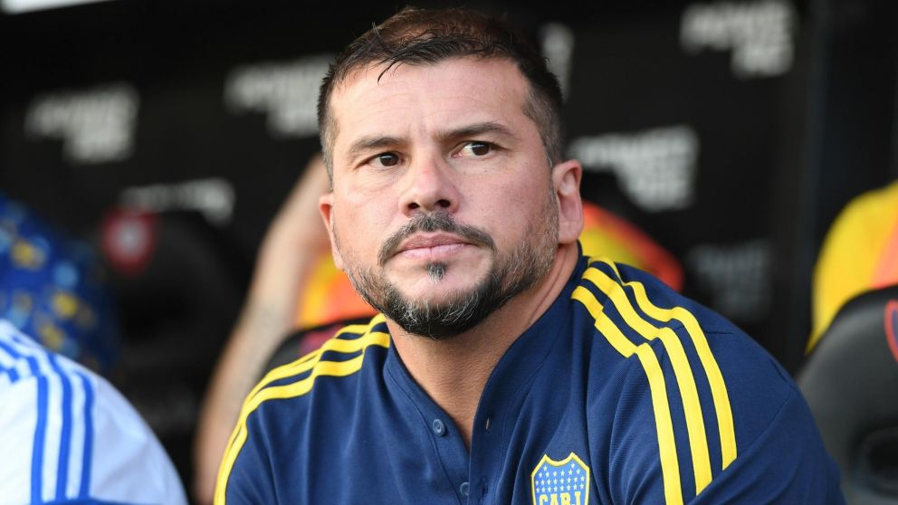 Herrón habló después del empate de Boca ante San Lorenzo, con un espectador muy particular