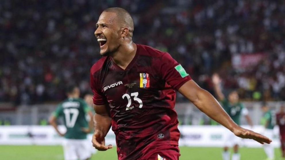 Eliminatorias Sudamericanas: Salomón Rondón es convocado al seleccionado de Venezuela