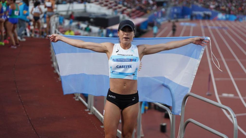 Juegos Panamericanos 2023: Bel�n Casetta, oro en 3000 metros con obst�culos tras ser madre
