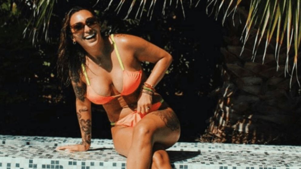 Noelia Pons, la esposa de Pipa Benedetto, está en Río de Janeiro y deslumbró con un video en la playa