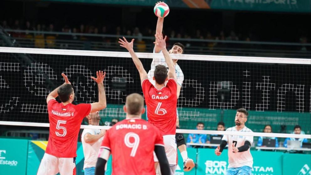 La Selección Argentina de vóley venció a Chile y está en las semifinales de los Juegos Panamericanos 2023