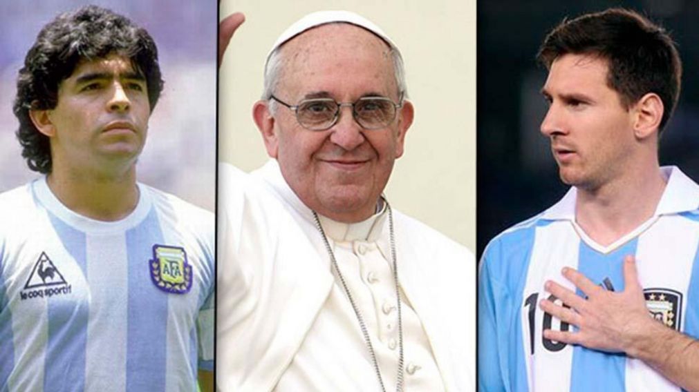 La sorpresiva elección del Papa Francisco: ¿Maradona o Messi?