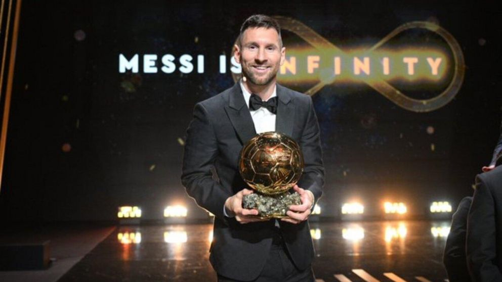 Balón de Oro 2023: Messi ganó el octavo galardón de France Football y sigue haciendo historia