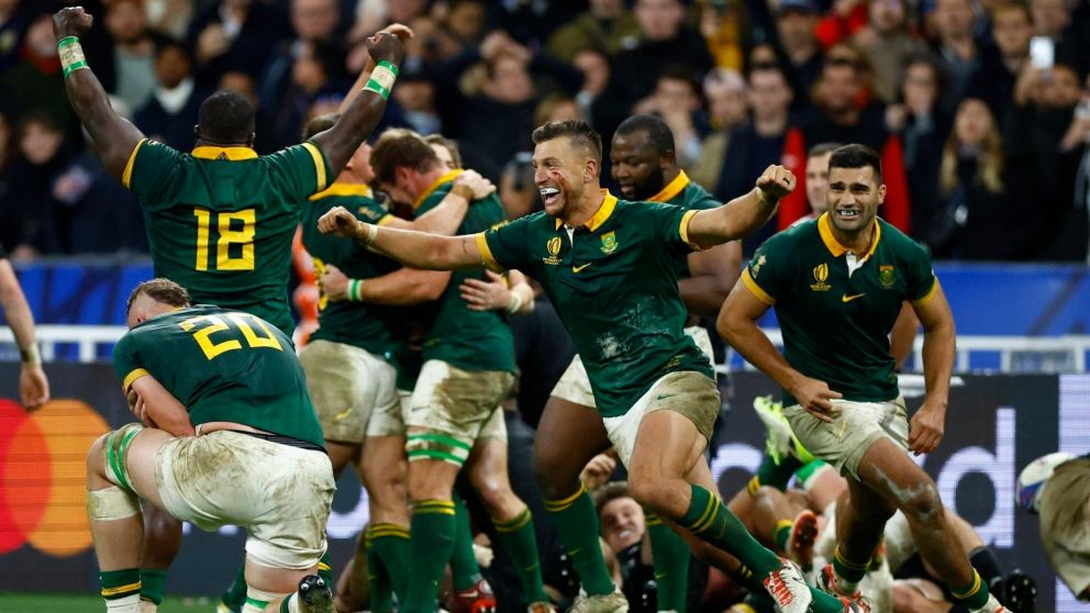 Sudáfrica derrotó a los All Blacks y se quedó con el Mundial de Rugby 2023