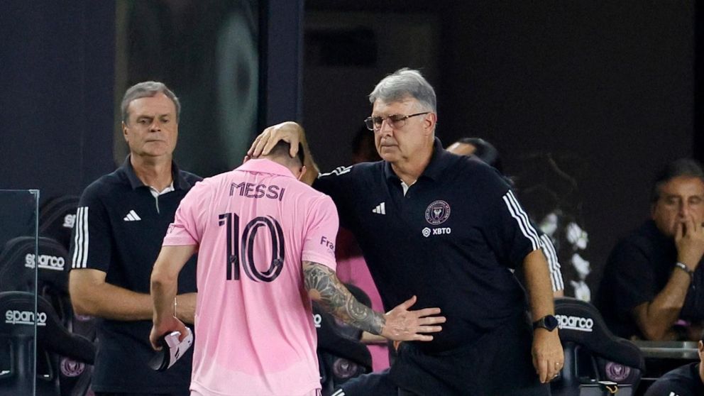 Martino le dio una pésima noticia a Messi después de la caída de Inter Miami con Charlotte FC
