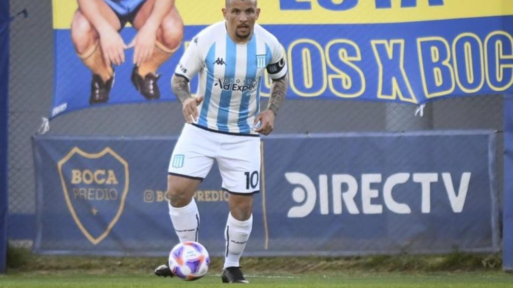 Vecchio volvió a jugar en Racing tras un año