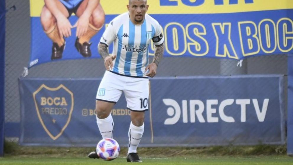 Vecchio volvió a jugar en Racing tras un año