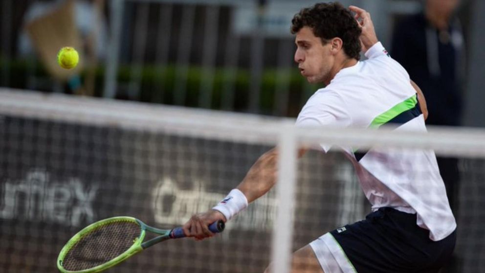 Juan Manuel Cerúndolo está en cuartos de final del Challenger de Buenos Aires