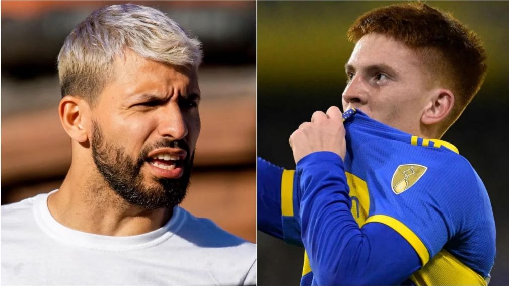 Arde Boca: Kun Agüero vaticinó qué club se va a llevar Valentín Barco