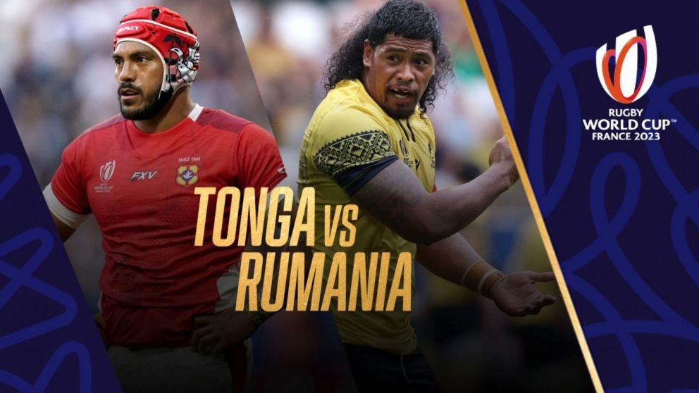 Mundial de Rugby 2023: Tonga enfrenta a Rumania