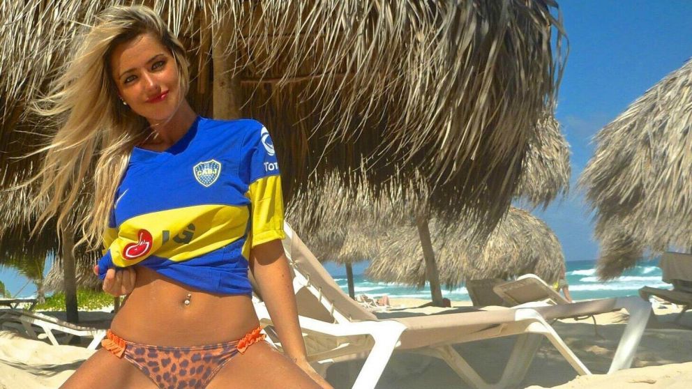 Sol Rivas se puso la camiseta de Boca y te hará delirar más que la clasificación a la final de la Libertadores
