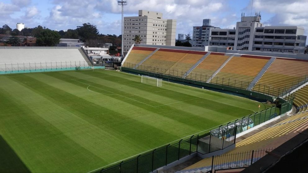 Las im�genes del estadio donde se jugar� la final de la Copa Sudamericana que preocupan a Liga de Quito y Fortaleza