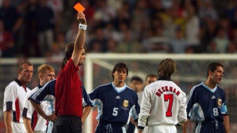 David Beckham se largó a llorar al recordar su triste episodio contra la Selección Argentina: el video