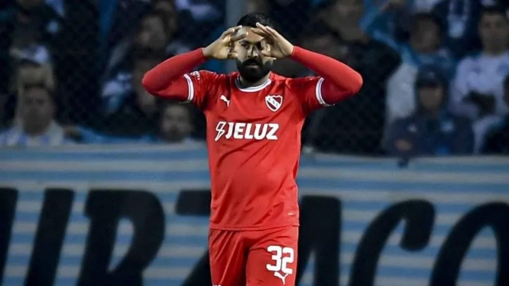 Alexis Canelo y el por qué de su extraño festejo en el triunfo de Independiente ante Racing