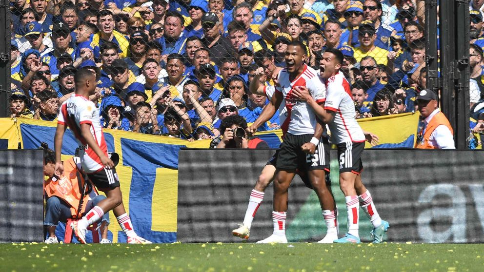 River dio el golpe en la Bombonera, derrotó a Boca y se quedó con el Superclásico