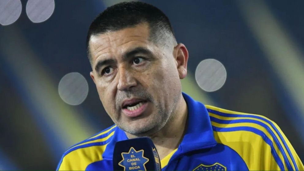 Juan Román Riquelme le dio un contundente mensaje a los jugadores de Boca antes de la primera semifinal ante Palmeiras