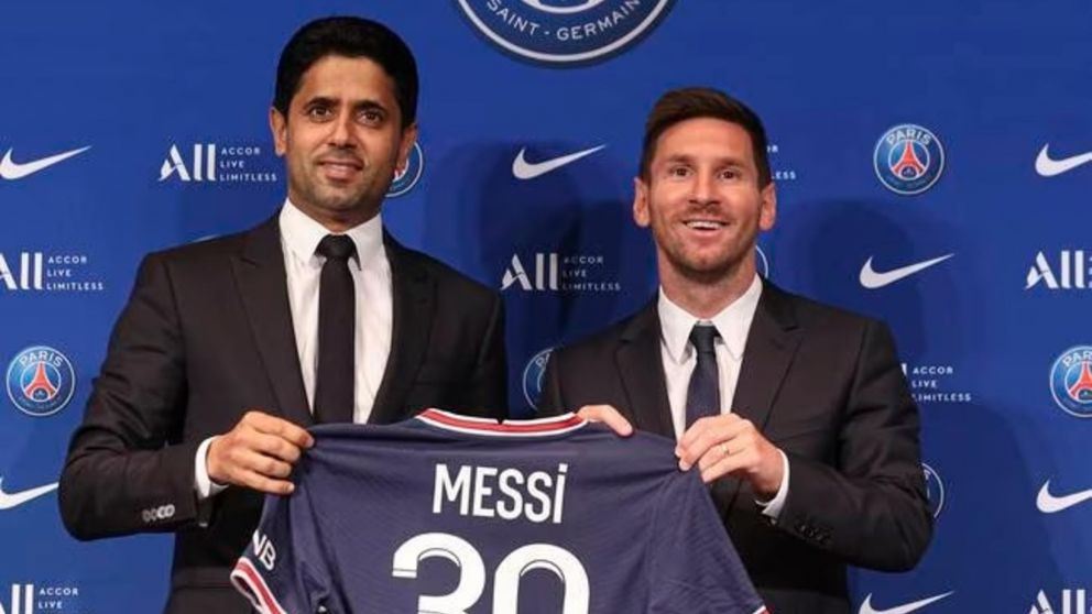 Arde PSG: Nasser Al-Khelaifi sali� al cruce de Messi por sus cr�ticas