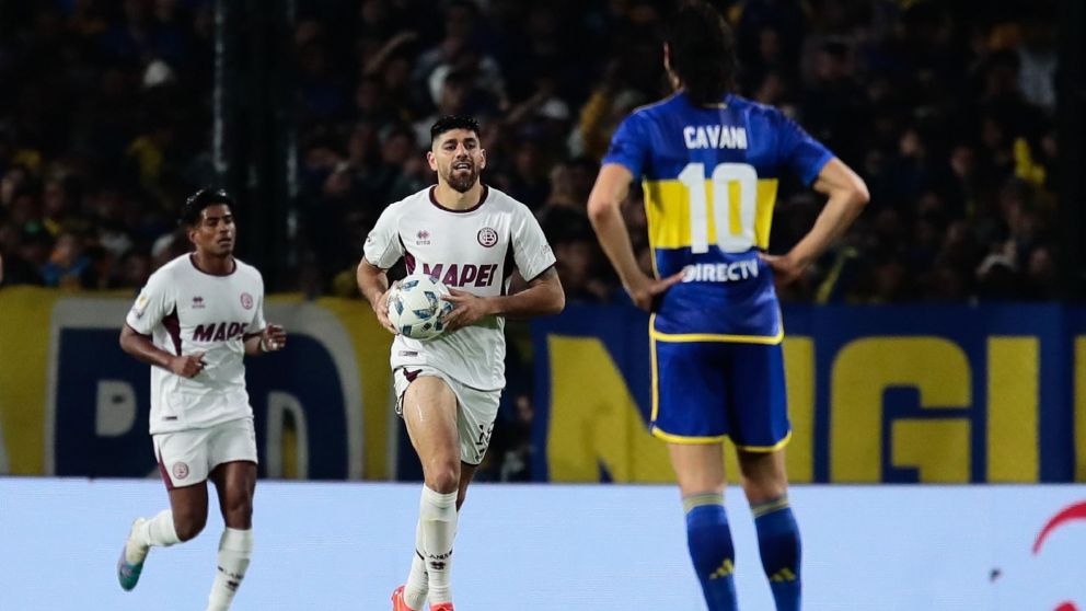 Boca y Lanús igualaron 1-1 por la Copa de la Liga Profesional