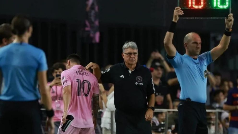 Martino descart� a Messi para el cl�sico del Inter Miami ante Orlando y es duda para la final de la US Open Cup