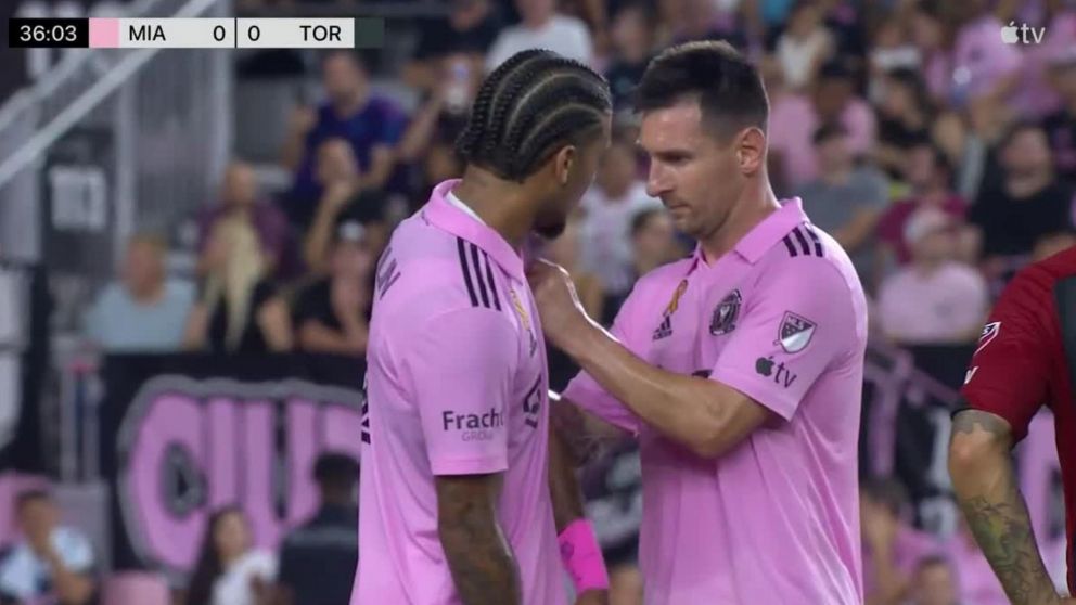 Lionel Messi salió lesionado en el primer tiempo en Inter Miami y se encendieron las alarmas