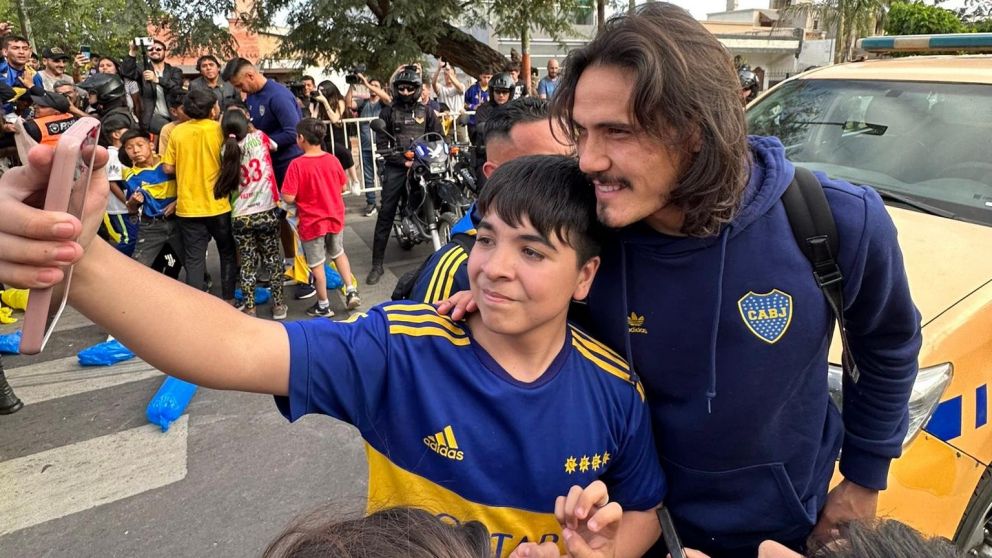 Boca llegó a Santiago del Estero y generó una conmoción: los videos y las fotos