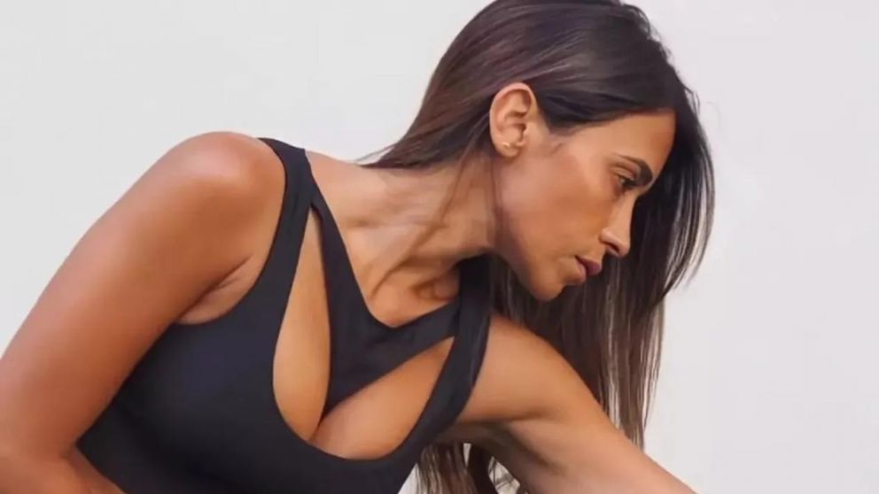 Antonela Roccuzzo saludó con una sensual foto a los usuarios de Instagram y causó una conmoción