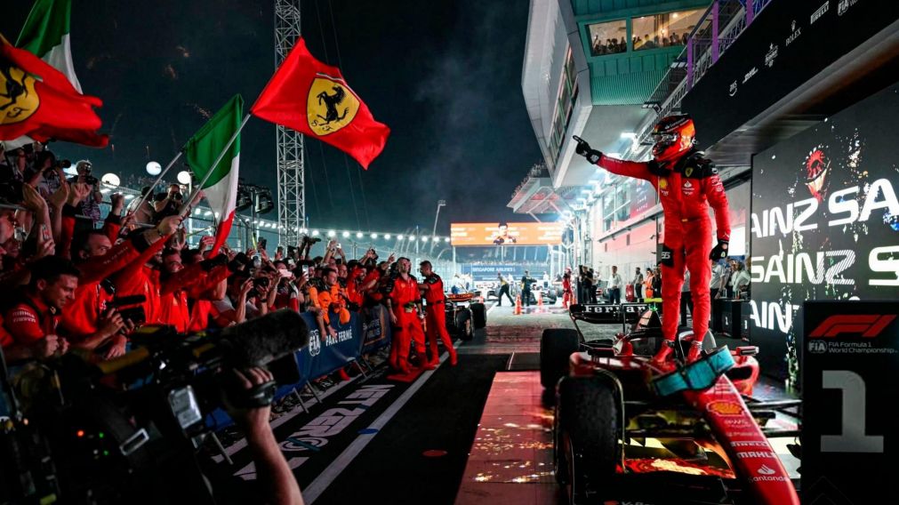 F1 del GP de Singapur 2023: Carlos Sainz gan� y termin� con la racha de Max Verstappen