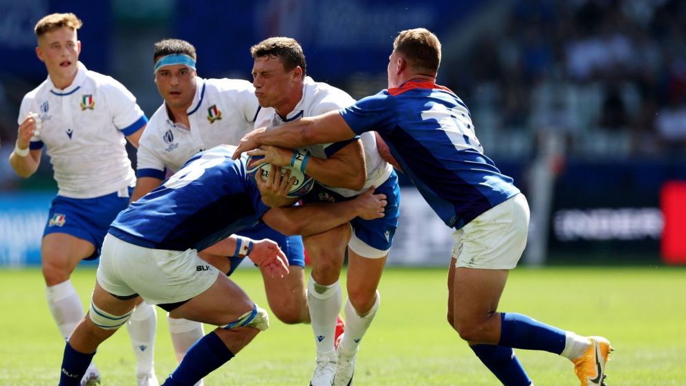 Mundial de Rugby 2023: Italia aplastó a Namibia