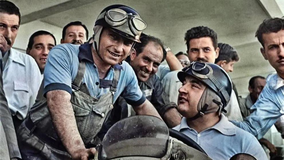 José Froilán González y Juan Manuel Fangio, amigos y rivales