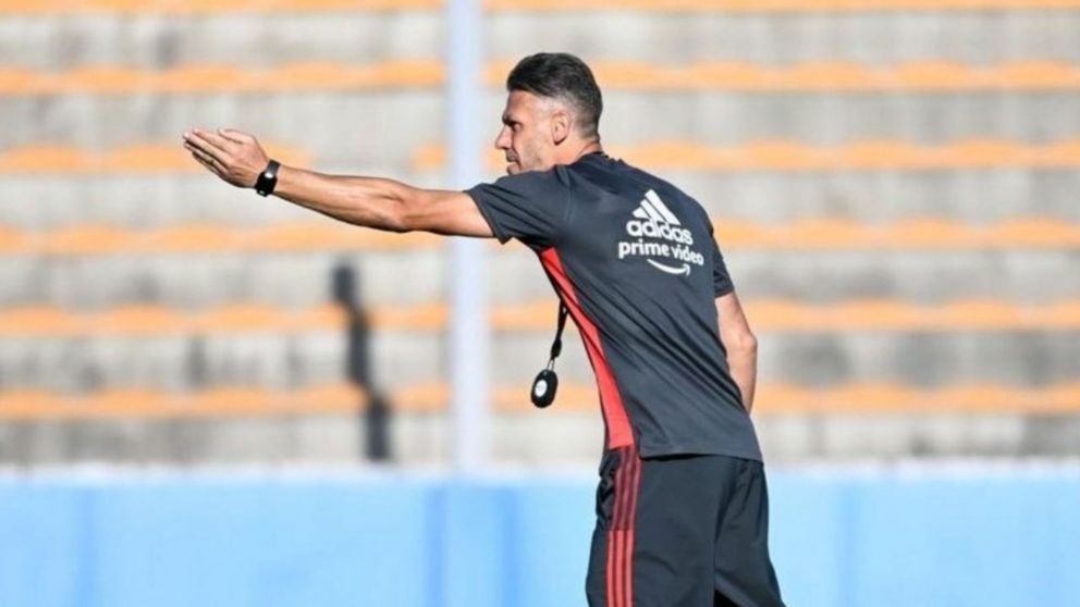 River hoy: Demichelis tuvo una práctica con caras nuevas