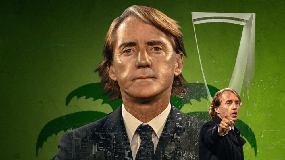 Roberto Mancini es el nuevo DT de Arabia Saudita por una cifra escandalosa