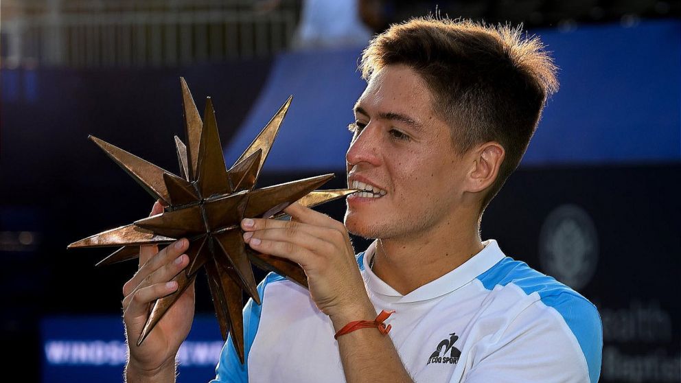 Ranking ATP: Sebastián Báez sube diez puestos tras ganar el ATP de Winston Salem