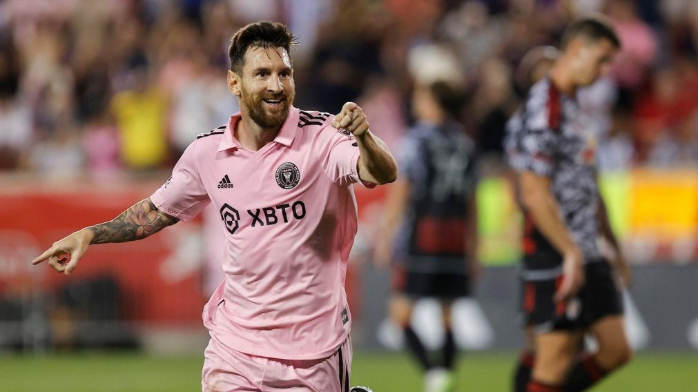 Messi debutó en la MLS y aportó un gol en el triunfo de Inter Miami frente a New York RB