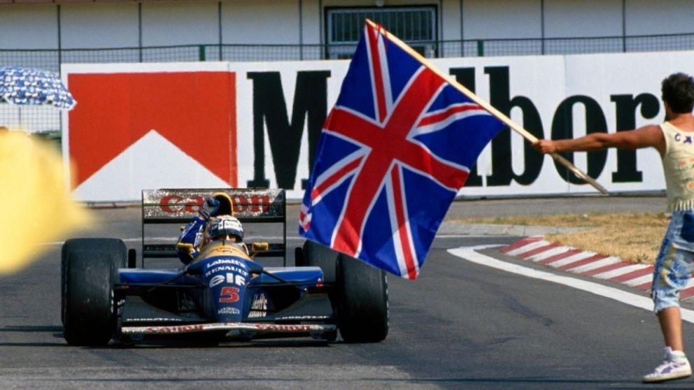Nigel Mansell, "Il Leone" de los 59 podios