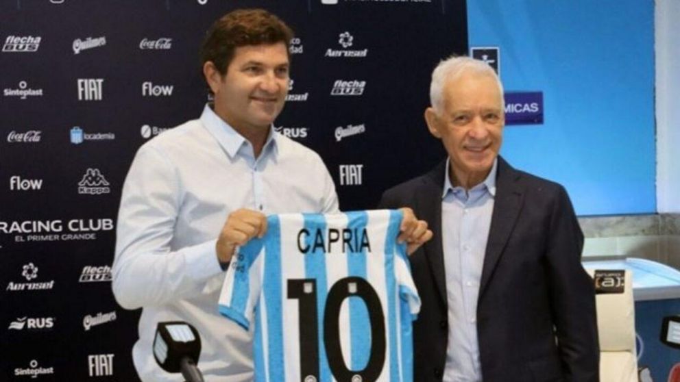 Racing: Capria le marcó la cancha a Almendra tras sus fuertes dichos contra Benedetto