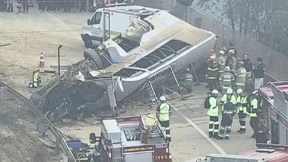 Trágico accidente en Brasil: volcó un micro y murieron siete hinchas del Corinthians