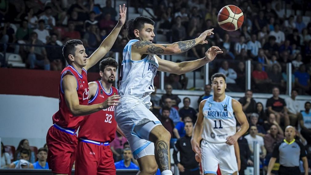 Argentina le ganó a Chile y jugará la final del Preolímpico de Básquet 2023