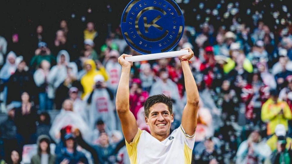 Ranking ATP: Sebastián Báez sube 30 puestos tras ganar en Kitzbühel
