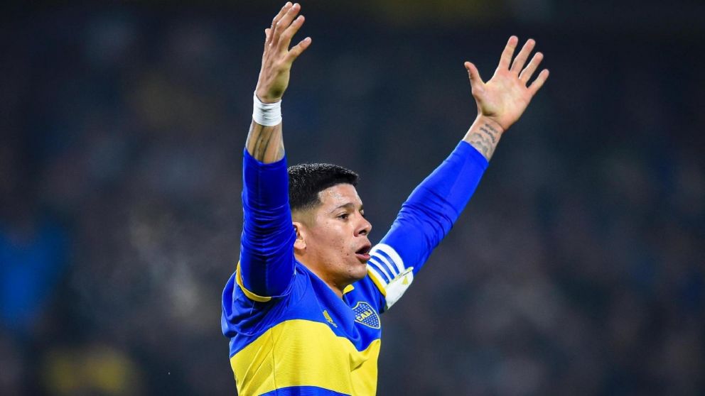 Marcos Rojo volvió a Boca después de 10 meses afuera de las canchas