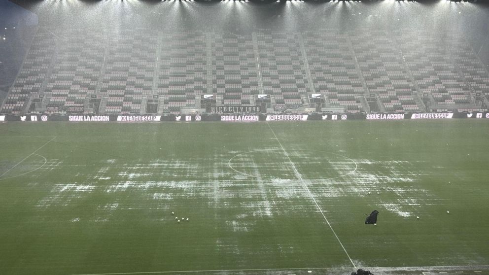 El partido entre el Inter Miami de Lionel Messi y Orlando City se demoró por una fuerte tormenta eléctrica: a qué hora empieza