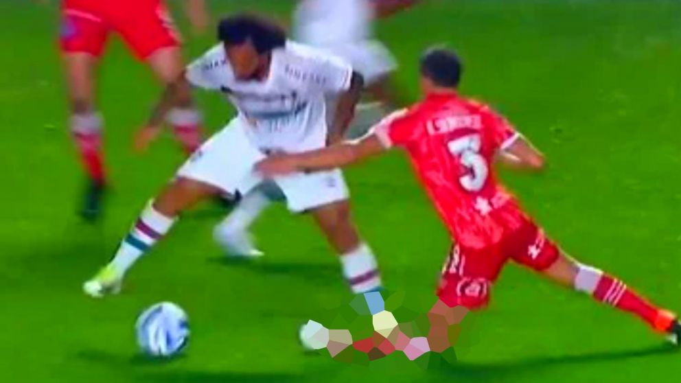 Video: así fue la tremenda lesión de Luciano Sánchez por la que Marcelo se fue expulsado y llorando