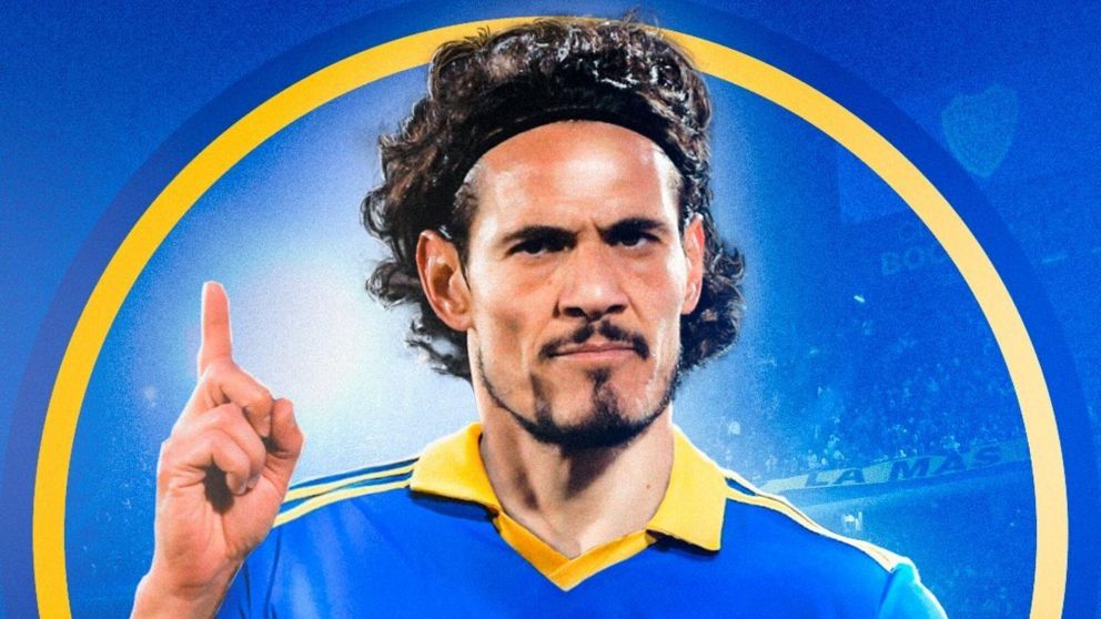 Boca presentó a Cavani con un video y mostró el número de camiseta que usará