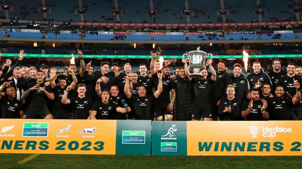 Rugby Championship: los All Blacks se consagran otra vez campeones