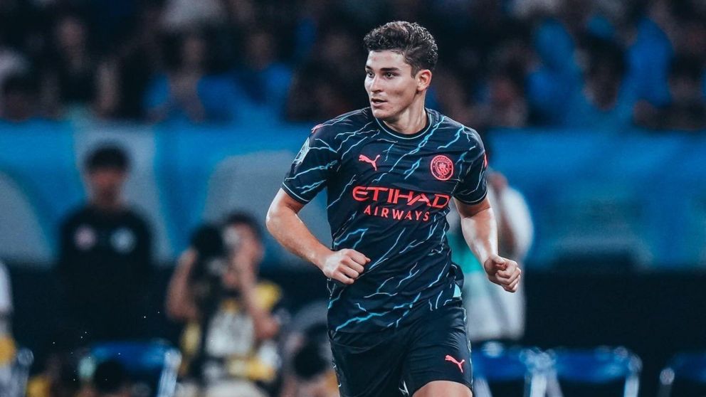 Manchester City con Julián Álvarez le ganó un amistoso a Bayern Múnich