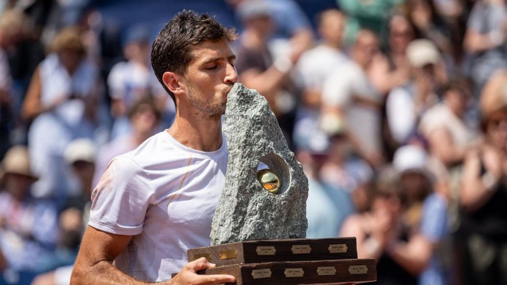 Ranking ATP: Pedro Cachín asciende más de 40 posiciones tras ganar el Abierto de Gstaad