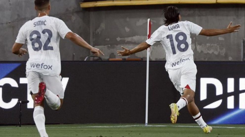 Golazo de Luka Romero para la derrota de Milan ante Real Madrid