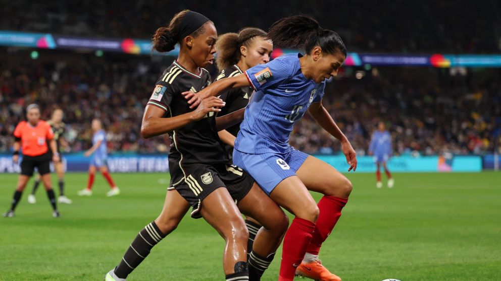 Mundial Femenino 2023: Francia apenas empata ante Jamaica en su debut