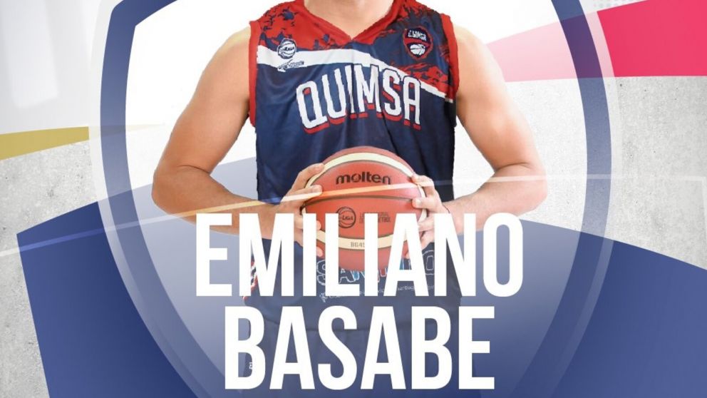 Quimsa se reforzó con el alero Emiliano Basabe para la próxima Liga Nacional de Básquet